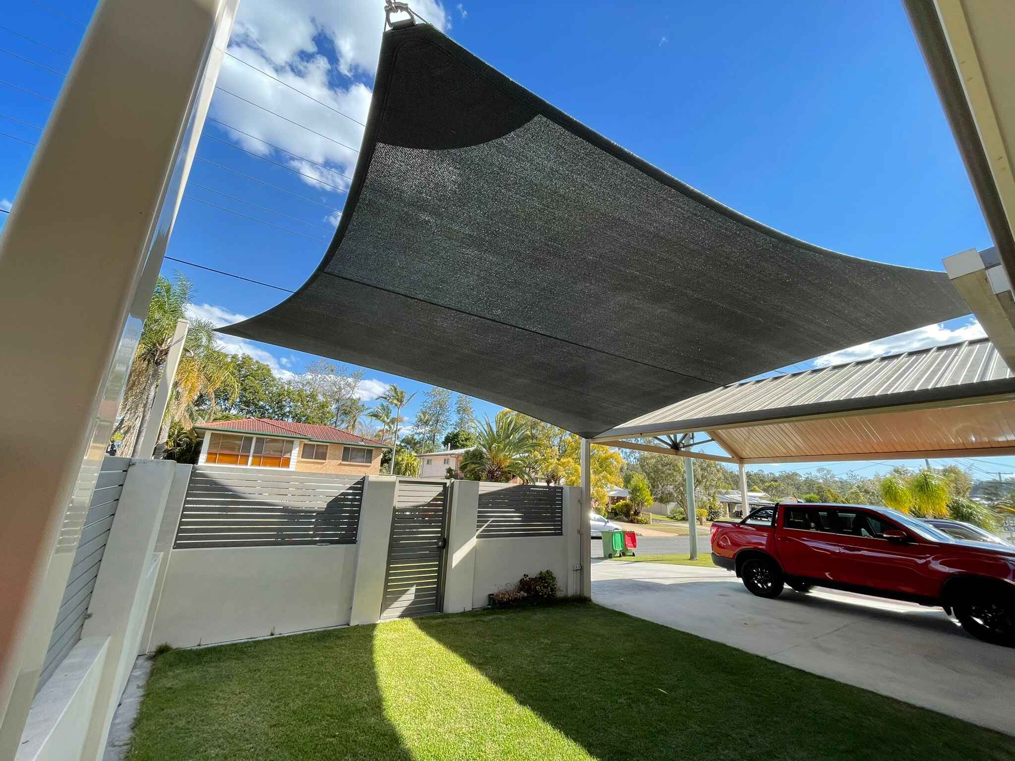 shade sails Mt Gravatt