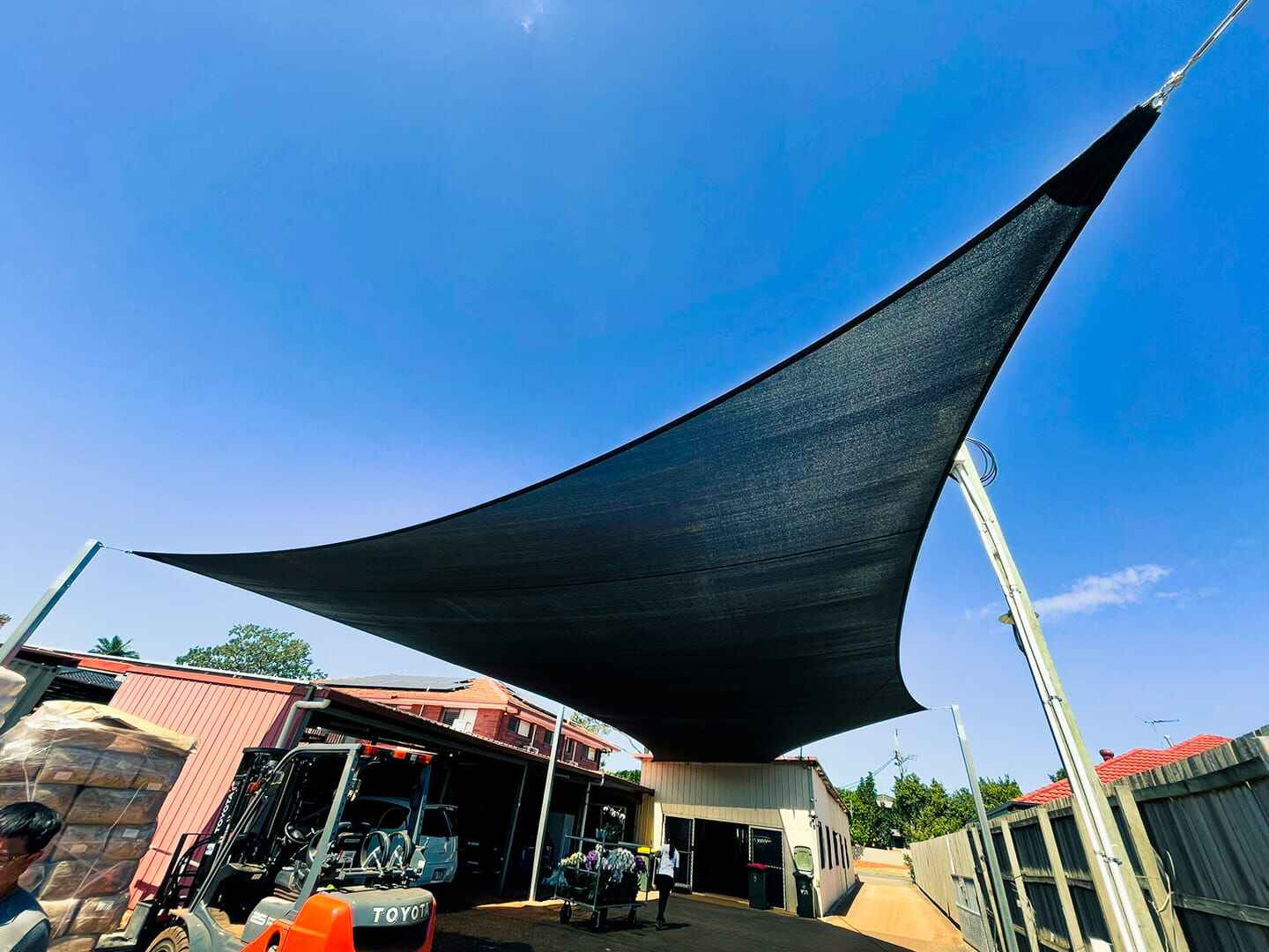 shade sails Redcliffe